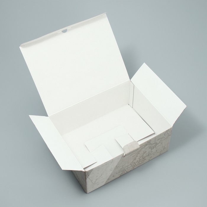 Коробка‒пенал, упаковка подарочная, «Тому, кто может всё на свете», 30 х 23 х 12 см - фото 1884890677