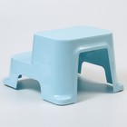 Табурет-подставка детский, цвет светло-голубой - Фото 4