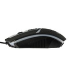 Мышь Nakatomi MOG-02U Gaming, игровая, проводная, подсветка, 1600 dpi, USB, чёрная - Фото 4