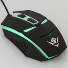 Мышь Nakatomi MOG-02U Gaming, игровая, проводная, подсветка, 1600 dpi, USB, чёрная - Фото 8