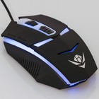 Мышь Nakatomi MOG-02U Gaming, игровая, проводная, подсветка, 1600 dpi, USB, чёрная - Фото 10