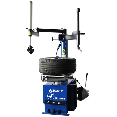 Стенд шиномонтажный AE&T M-203P2, полуавтомат, c 3-й рукой, диск 12-26", d колеса 1143 мм