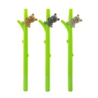 Ручка-прикол Calligrata «Мишка на бамбуке», синий стержень, гелевая, МИКС - Фото 5