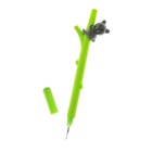 Ручка-прикол Calligrata «Мишка на бамбуке», синий стержень, гелевая, МИКС 3843890