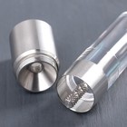 Мельница для специй «Цилиндр», металлический механизм, 15 × 2,5 см, цвет металлик - Фото 2