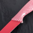Нож кухонный «Шахматы», лезвие 12 см, цвет МИКС - Фото 4