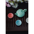 Стол для чайной церемонии с подносом «Иероглифы», 43×27.5×5 см, дерево - Фото 11