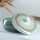 Набор для холодца Борисовская керамика «Скандинавия», 3 шт., 900 мл, 16.5×23 см, бирюзовый - Фото 5