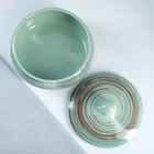 Набор для холодца Борисовская керамика «Скандинавия», 3 шт., 900 мл, 16.5×23 см, бирюзовый - Фото 2