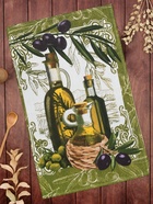Кухонное полотенце «Доляна. Оливки», 35×60±2 см - Фото 3