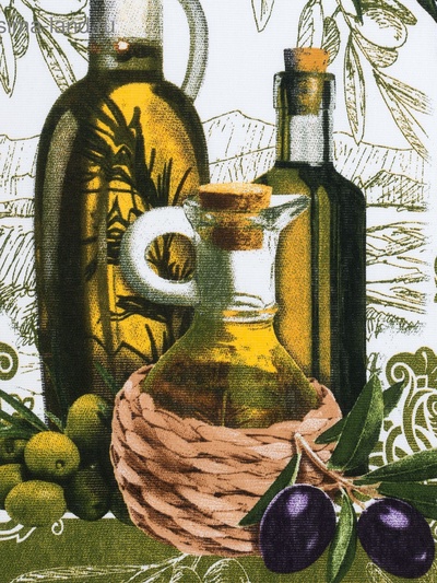 Кухонное полотенце «Доляна. Оливки», 35×60±2 см
