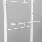 Стойка прикассовая, с 4-штыревой гребенкой, 44×50×185 см, белая - Фото 2