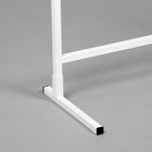 Стойка прикассовая, с 6-штыревой гребенкой, 64×50×185 см, белая - Фото 3