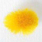 Декоративный элемент «Кисть» диаметр 9 см, цвет жёлтый - Фото 2