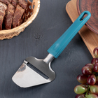 Нож-лопатка для сыра Доляна «Сфера», 21 см, цвет голубой - Фото 1