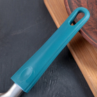 Нож-лопатка для сыра Доляна «Сфера», 21 см, цвет голубой - Фото 3