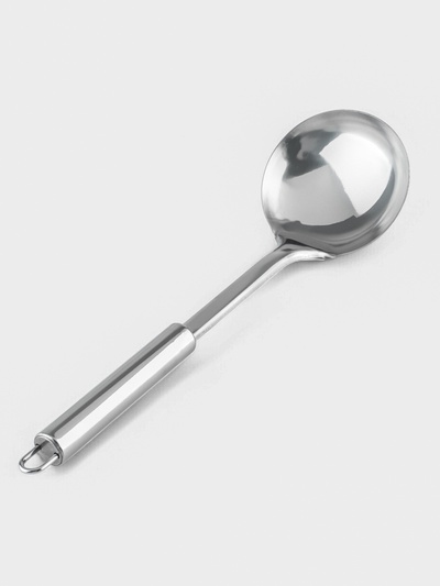 Половник Доляна «Металлик», 70 мл, h=31 см, нержавеющая сталь, серебристый