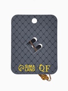 Булавка «Вечеринка», стразы, 7 см, цвет золото - Фото 4