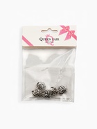 Шарм бусина в форме сердца «Птичка на ветке», цвет серебро (комплект 5 шт) - фото 52350367