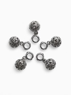 Шарм подвеска «Шарик», цвет серебро - Фото 4