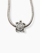 Шарм «Черепаха», цвет серебро - Фото 1