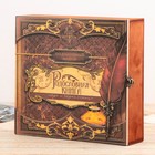 Родословная книга в шкатулке с пером и чернильницей «Древо», 56 листов, 26×24×7 см - Фото 5
