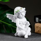 Фигура "Ангелочек с веночком" 10х11см - фото 8756020