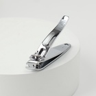 Кусачки книпсер маникюрные, скошенное лезвие, 6 см, на блистере - Фото 2