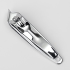 Кусачки книпсер маникюрные, скошенное лезвие, 6 см, на блистере - Фото 3