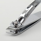 Кусачки книпсер маникюрные, скошенное лезвие, 6 см, на блистере - Фото 4