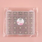 Набор шпулек в пластиковой коробке, d=20 мм, 25 шт., металл - Фото 6