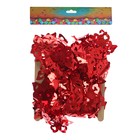 Праздничный занавес «Бабочки», 100х200 см, цвет красный - фото 44458800