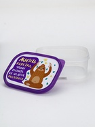 Ланч - бокс прямоугольный «Жизнь коротка», 500 мл - Фото 3