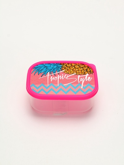 Ланч - бокс прямоугольный Tropic Style, 500 мл