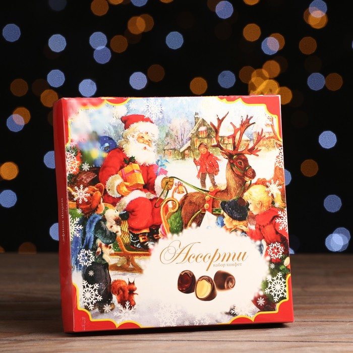 Набор шоколадных конфет ассорти "С Новым Годом!", 180 г - Фото 1