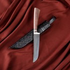 Нож Пчак Шархон - орех, сухма, пуговица, гарда олово У8 (13-14 см) - Фото 1