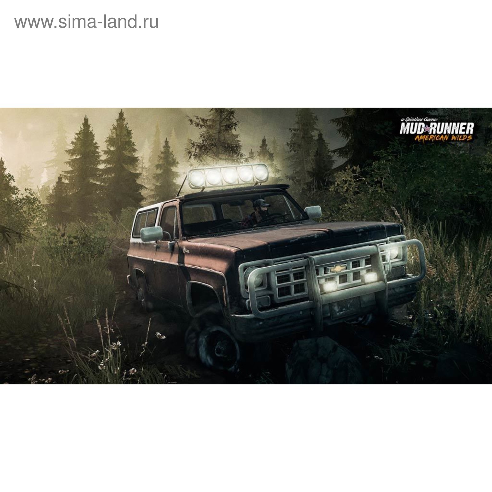 Игра для Sony PlayStation 4 Spintires: MudRunner American Wilds, полное  издание (4073712) - Купить по цене от 2 599.00 руб. | Интернет магазин  SIMA-LAND.RU