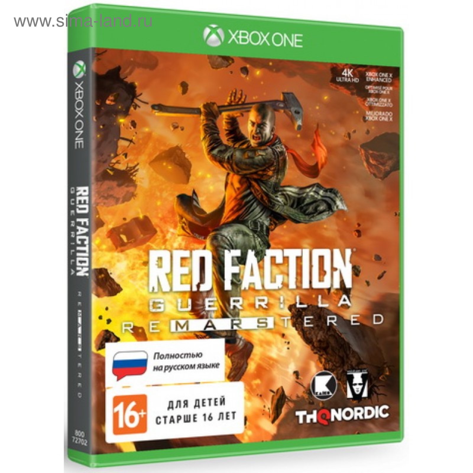 Игра для Xbox One Red Faction Guerrilla Re-Mars-tered (4073754) - Купить по  цене от 1 899.00 руб. | Интернет магазин SIMA-LAND.RU