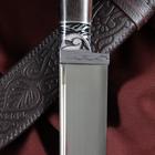 Нож Корд Куруш - Граб черный, сухма, гарда гравировка НС 420 (11-12 см) - Фото 5