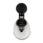 Чайник электрический Galaxy GL 0401, металл, 1.8/0.8 л, 2035 Вт, серебристый - фото 51331941