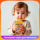 Шнуровка - бусы в банке «Весёлые бусинки», 60 шт., по методике Монтессори - Фото 6