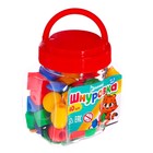 Шнуровка в банке 40 элементов «Весёлые бусинки», по методике Монтессори - Фото 7