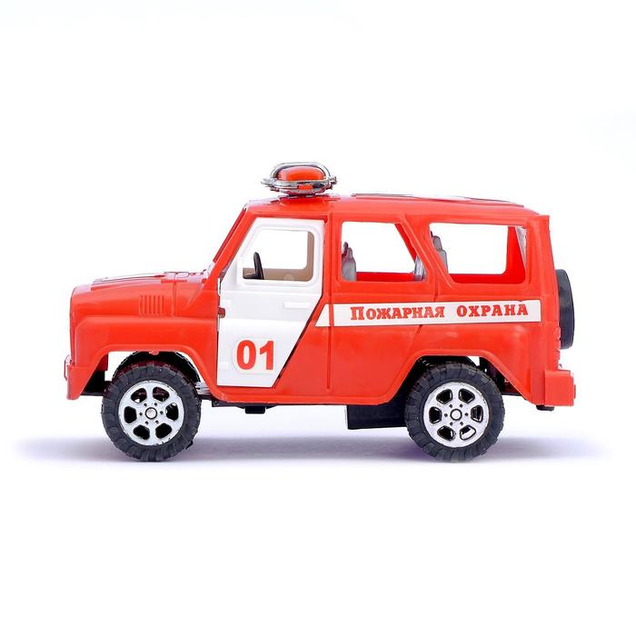 Машина инерционная «Пожарная охрана», с открывающимися дверьми - фото 1880234985
