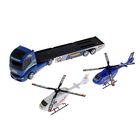 Грузовик инерционный "Автовоз", с вертолетами, цвета МИКС - Фото 2