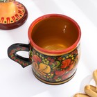 Кружка «Пивная», хохлома, 500 мл - Фото 3