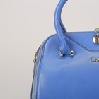 Сумка женская "Элис" 2 отделения, наружный карман, длинный ремень, ярко-синий - Фото 4