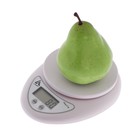 УЦЕНКА Весы кухонные LuazON LVK-501, электронные, до 5 кг, белые - Фото 2