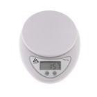 УЦЕНКА Весы кухонные LuazON LVK-501, электронные, до 5 кг, белые - Фото 3