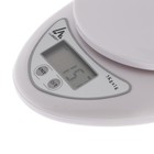 УЦЕНКА Весы кухонные LuazON LVK-501, электронные, до 5 кг, белые - Фото 6