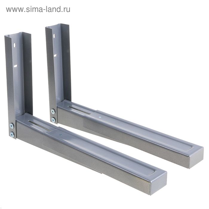 УЦЕНКА Кронштейн Trone С 3, для микроволновой печи,регулируемый,до 40 кг,300-500 мм,металлик - Фото 1